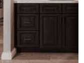AC — Aspen Charcoal cabinetry shown in an IQ+ catalog kitchen example