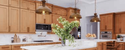 TC — Treasure Chest cabinetry shown in an IQ+ catalog kitchen example